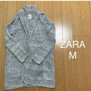 ザラ(ZARA)のZARA ニットロングカーディガン(カーディガン)