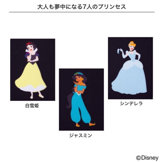 Disney(ディズニー)のIn Red 4月号付録 ディズニープリンセス トートバッグ&保冷 ポーチ インテリア/住まい/日用品のキッチン/食器(弁当用品)の商品写真