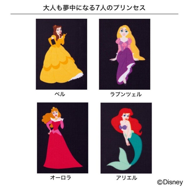 Disney(ディズニー)のIn Red 4月号付録 ディズニープリンセス トートバッグ&保冷 ポーチ インテリア/住まい/日用品のキッチン/食器(弁当用品)の商品写真