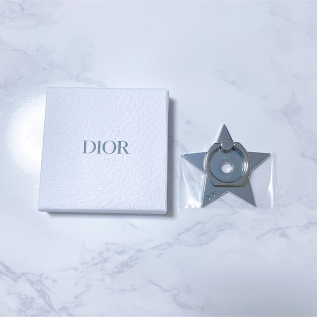 Christian Dior(クリスチャンディオール)のdior スマホリング　ノベルティ　 スマホ/家電/カメラのスマホアクセサリー(その他)の商品写真