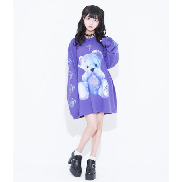 MILKBOY - TRAVAS TOKYO Furry bear L/S Tee/くま長袖Tシャツの通販 by