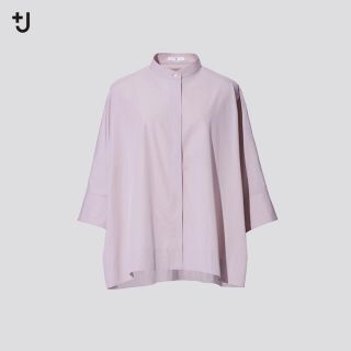 ユニクロ(UNIQLO)のユニクロ ＋J  スーピマコットンドルマンスリーブシャツ(シャツ/ブラウス(長袖/七分))