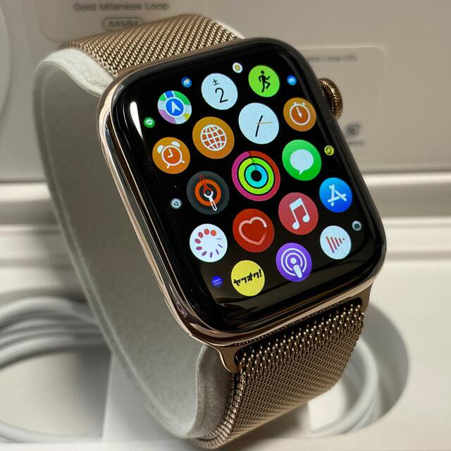 お値下げ！Apple watch 5 ステンレススチール 44mm