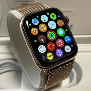 Apple Watch - 保証残あり Apple Watch Series5 44mm ゴールド