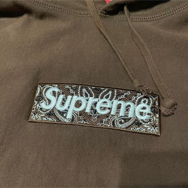 Supreme Bandana Box Logo Hooded Sweat S