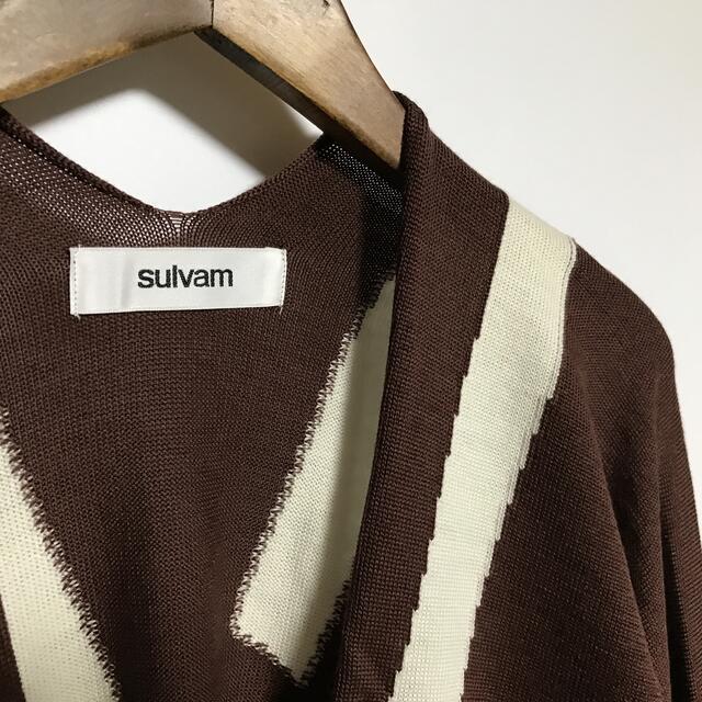 sulvam 19AW not school knit ニット サルバム 2
