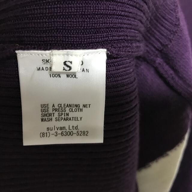 sulvam 19AW not school knit ニット サルバム 5