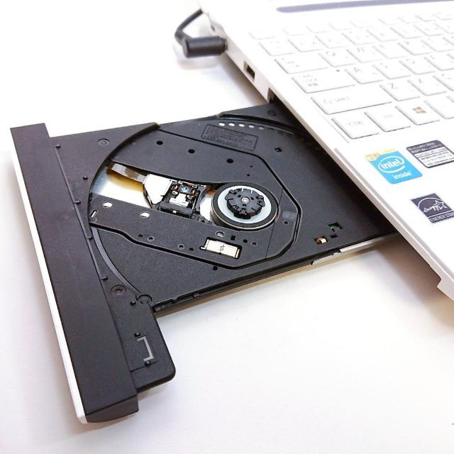 超大容量 HDD 1TB ❤ 初心者向け WEBカメラ搭載 ホワイト