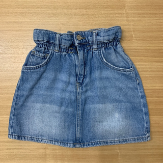 ザラ(ZARA)のzara   デニム　スカート  ウエストバンド　ストレッチ　TYPY 150 (スカート)