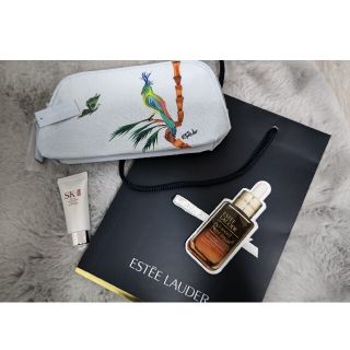 エスティローダー(Estee Lauder)の今だけ値下げ★新品★エスティローダー★ポーチ＆SK-II洗顔★おまけつき(ポーチ)