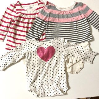 ベビーギャップ(babyGAP)のロンパース　3枚セット(ロンパース)