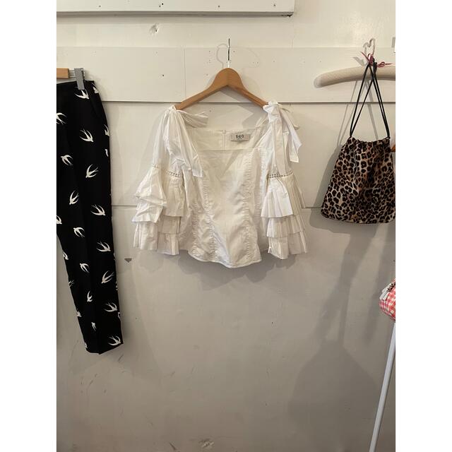 Sea New York(シーニューヨーク)の最終価格🐚Sea NewYork ribbon blouse. レディースのトップス(シャツ/ブラウス(長袖/七分))の商品写真