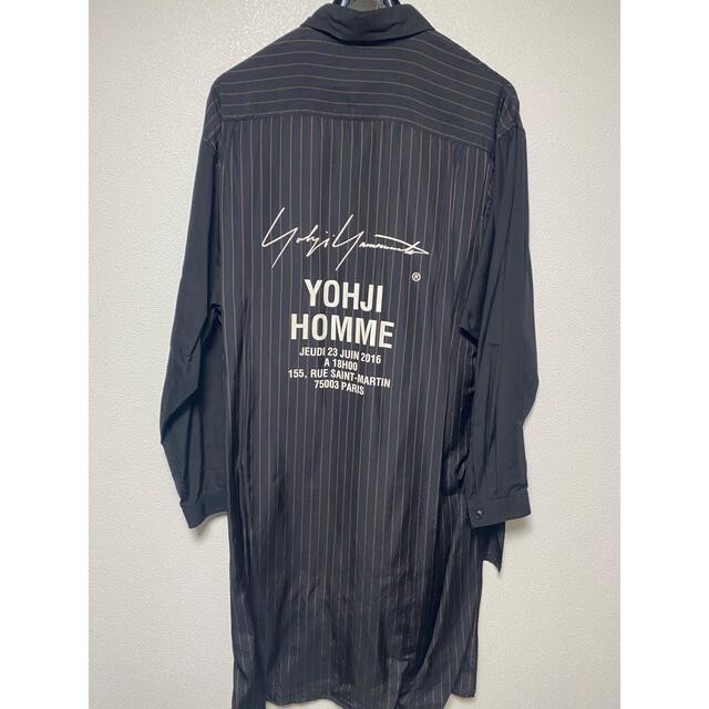 yohji yamamoto pour homme 18ss スタッフシャツ