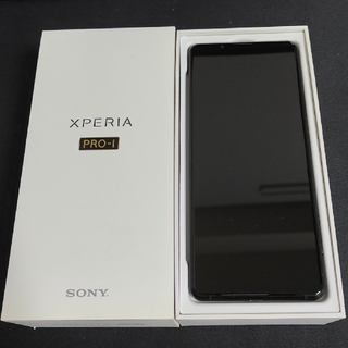 エクスペリア(Xperia)のSony Xperia Pro-I 5G フロストブラック XQ-BE42(スマートフォン本体)