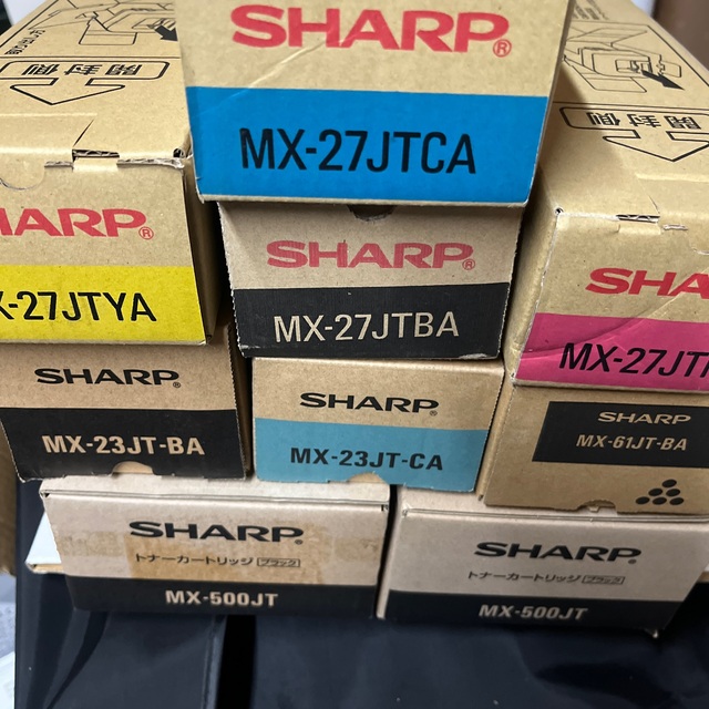 オフィス用品SHARP  MX-500JT 他 MX23 MX61 MX27