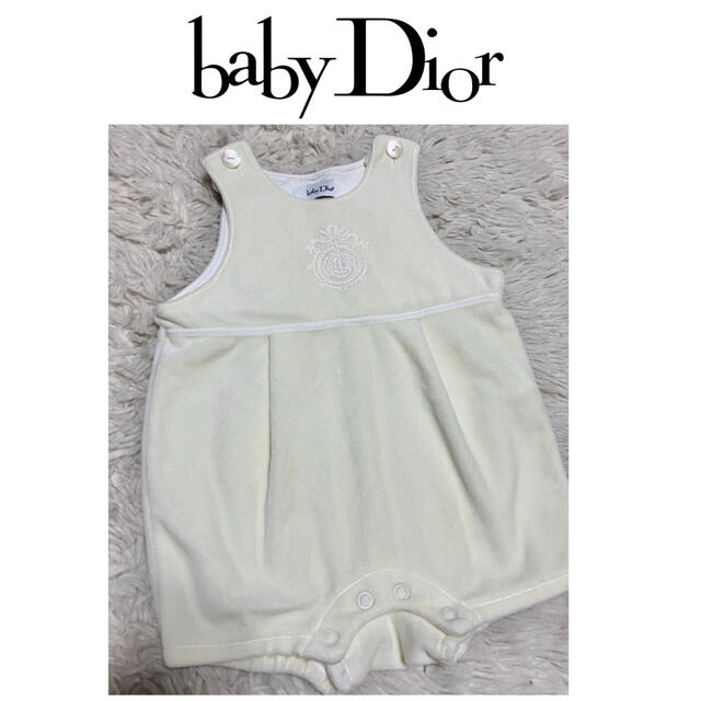 baby Dior(ベビーディオール)のロンパース キッズ/ベビー/マタニティのベビー服(~85cm)(ロンパース)の商品写真