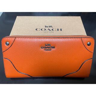 コーチ(COACH) 革 財布(レディース)（オレンジ/橙色系）の通販 28点 