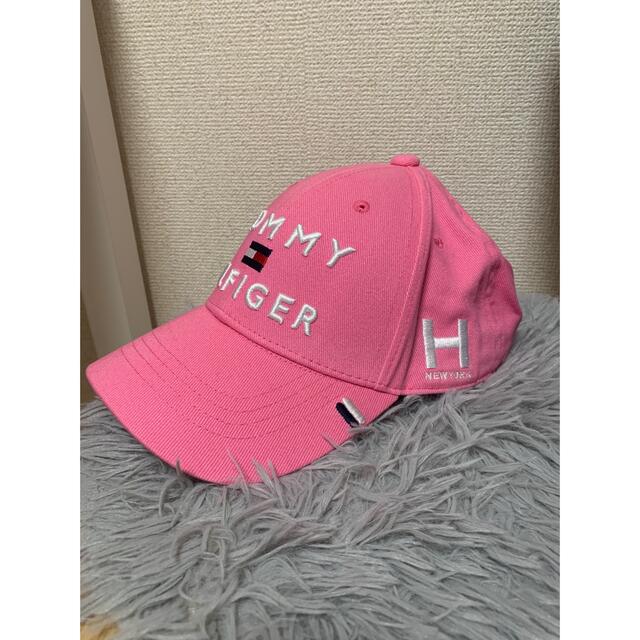 TOMMY HILFIGER(トミーヒルフィガー)のまぁみん♡さん専用＊トミーヒルフィガー　ゴルフキャップ スポーツ/アウトドアのゴルフ(その他)の商品写真