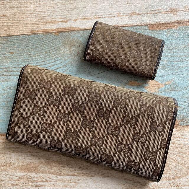 Gucci(グッチ)のGUCCI グッチ 長財布 キーケース レディースのファッション小物(財布)の商品写真