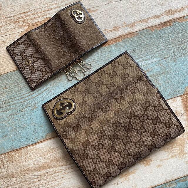 Gucci(グッチ)のGUCCI グッチ 長財布 キーケース レディースのファッション小物(財布)の商品写真