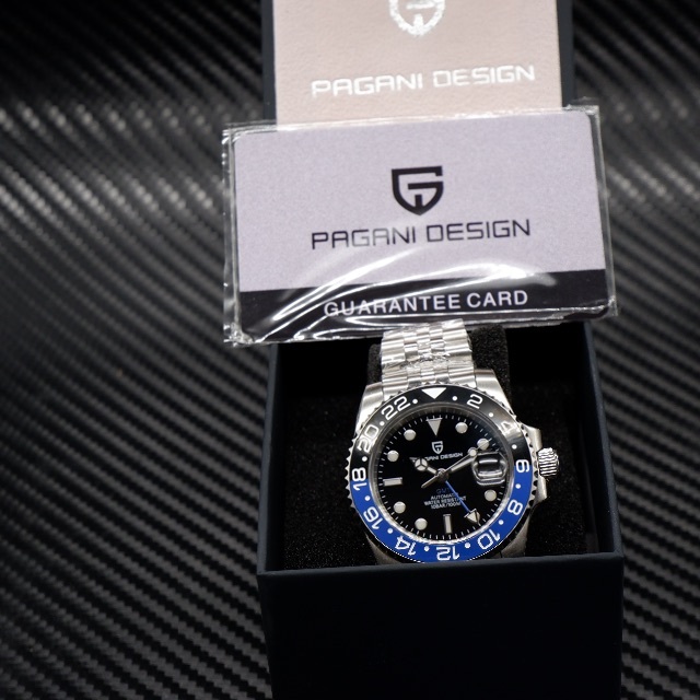 パガ－ニデザイン メンズ腕時計 GMT 自動巻き PAGANI DESIGN