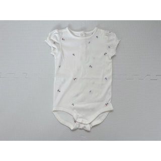 ジンボリー(GYMBOREE)の【新品未使用】ジンボリー 花柄 ベビー ロンパース 3T 95cm(Tシャツ/カットソー)