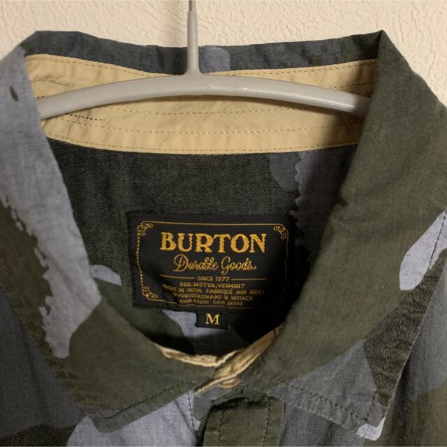 BURTON(バートン)の【美品】BURTON バートン　カモフラ　総柄　シャツ メンズのトップス(シャツ)の商品写真