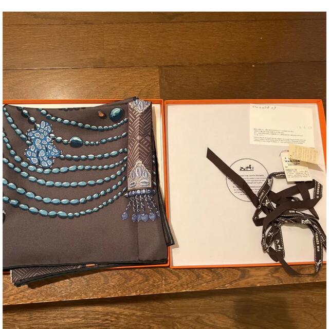 楽天 Hermes - (エルメス)カレ90《珊瑚の小道Chemins de Corail