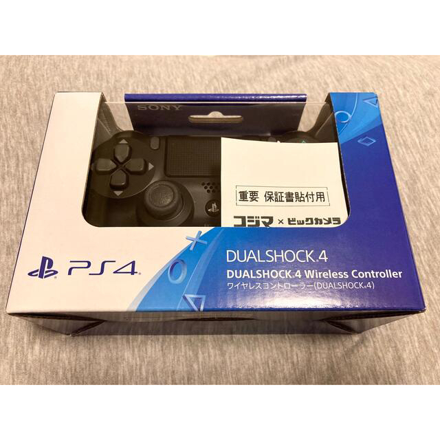 PS4PS4純正ワイヤレスコントローラー新品ジェットブラック