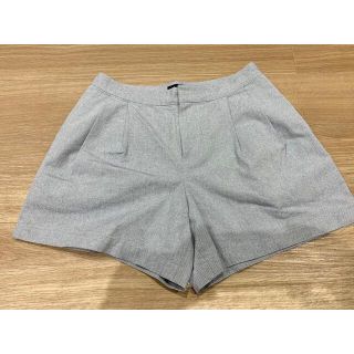 アーペーセー(A.P.C)の【美品】A.P.C シルバーラメ ショートパンツ(ショートパンツ)