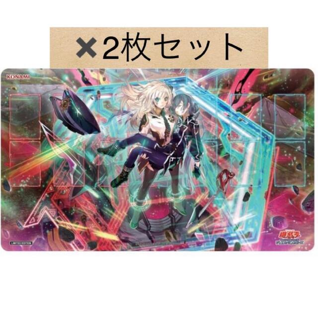 遊戯王閃刀姫 ロゼ　レイ　プレイマット　スリーブ　デッキケース4点セット