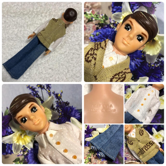 んトリオを 当時物 美品の通販 by ''pao.pao''s shop|ラクマ 1969年頃 販売店一覧 初代わたるくん『初期』 初代リカちゃんのBF 1969年 当時物 おもちゃ/人形