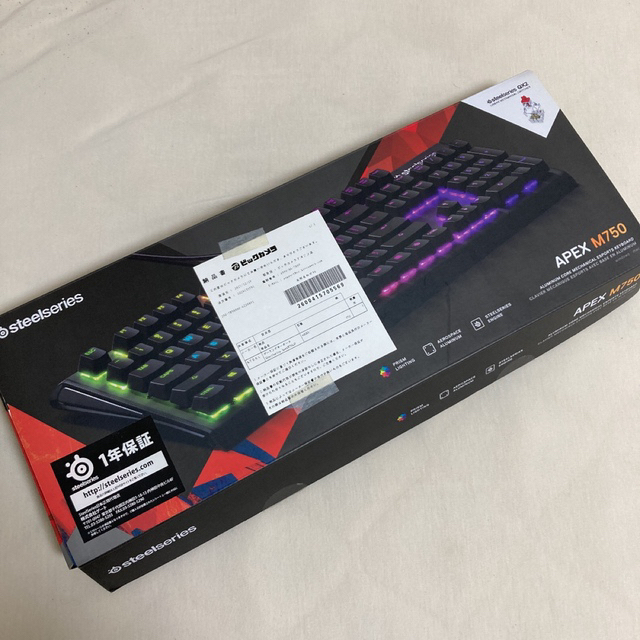 ゲーミングキーボード STEELSERIES APEX M750 JP