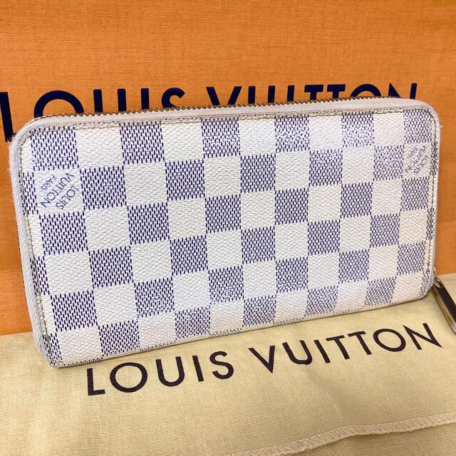 LOUIS VUITTON(ルイヴィトン)の★美品★ルイヴィトン ダミエ アズール ジッピーウォレット 長財布 メンズのファッション小物(長財布)の商品写真