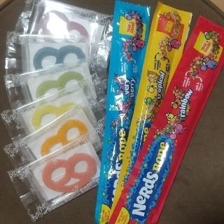 NeRds Rope  ナーズロープ  3種類　グミッツェル6個　ヒトツブカンロ(菓子/デザート)