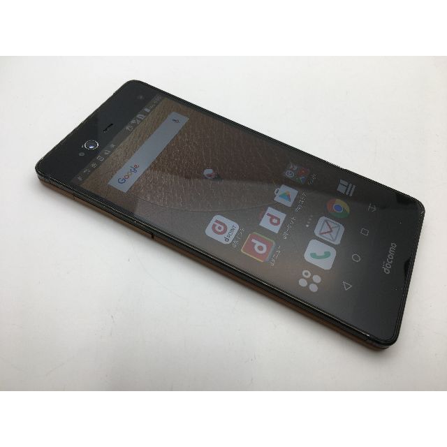 SIMフリー docomo arrows NX F-01J ブラウン378