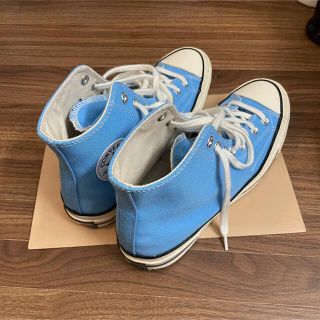 コンバース(CONVERSE)のct70 27 チャックテイラー 水色 ハイカット(スニーカー)