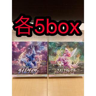 ポケモンカード　スペースジャグラー 5BOX タイムゲイザー  5BOX