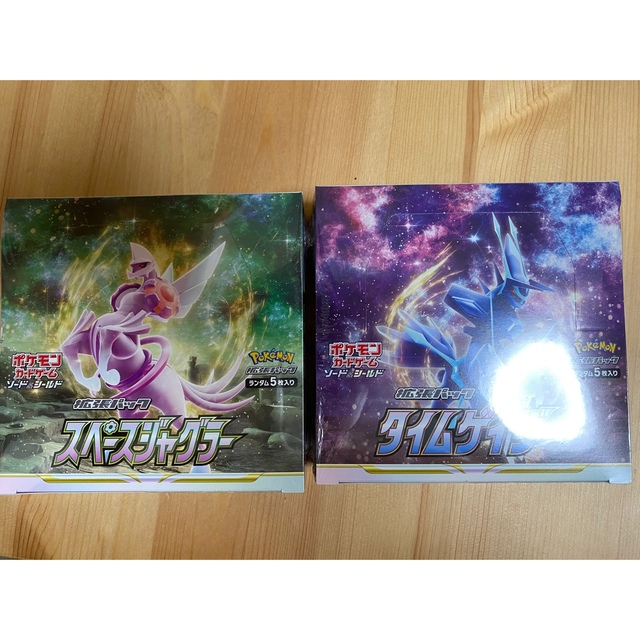 ポケモンカード スペースジャグラー タイムゲイザー シュリンク付き