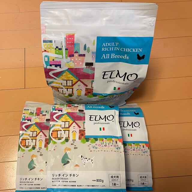 ELMO リッチインチキン　成犬用　ペットフード