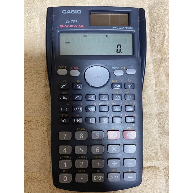 FX-290　オフィス用品一般　CASIO　関数電卓