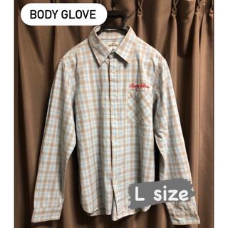 ボディーグローヴ(Body Glove)の【BODY GIOVE】メンズ チェックシャツ Lサイズ(シャツ)