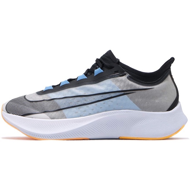 NIKE(ナイキ)のZOOM FLY 3 ホワイト/ユニバーシティブルー/レーザーオレンジ/ブラック メンズの靴/シューズ(スニーカー)の商品写真