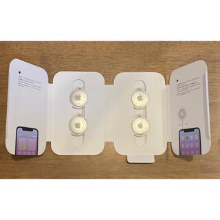 アップル(Apple)のAirTag エアタグ本体　純正●新品　未使用●２個  MX542ZP/A(その他)