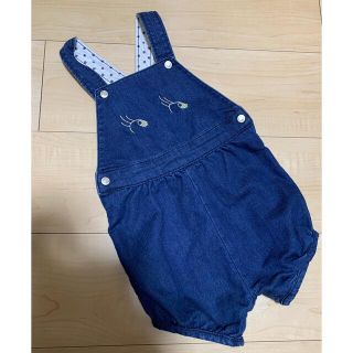 プチバトー(PETIT BATEAU)のプチバトー　サロペット　24m(パンツ)