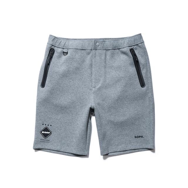 F.C.R.B.(エフシーアールビー)のL FCRB TECH SWEAT TRAINING SHORTS グレー メンズのパンツ(ショートパンツ)の商品写真