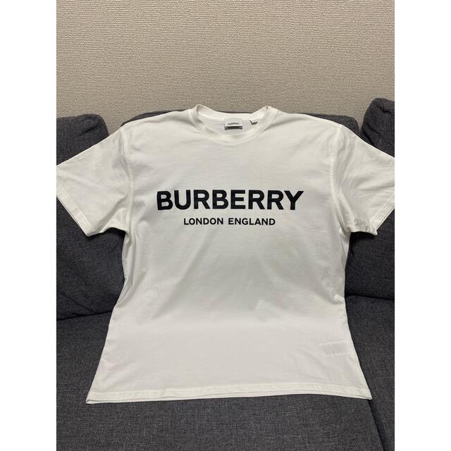 人気が高い  BURBERRY - Burberry ロゴTシャツ Tシャツ+カットソー(半袖+袖なし)