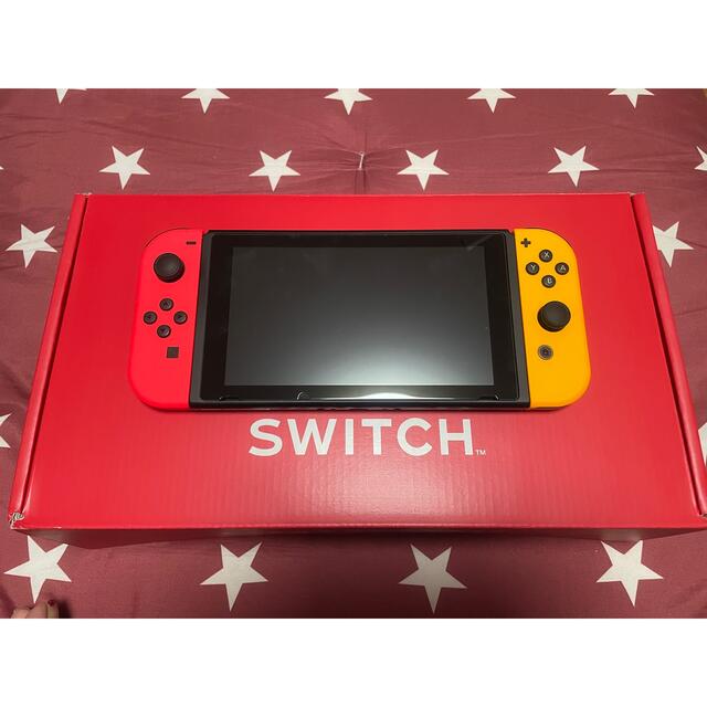 Nintendo Switch ネオンレッド×ネオンオレンジ