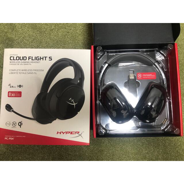 PlayStation4(プレイステーション4)のHyperX Cloud Flight S ヘッドセット スマホ/家電/カメラのオーディオ機器(ヘッドフォン/イヤフォン)の商品写真