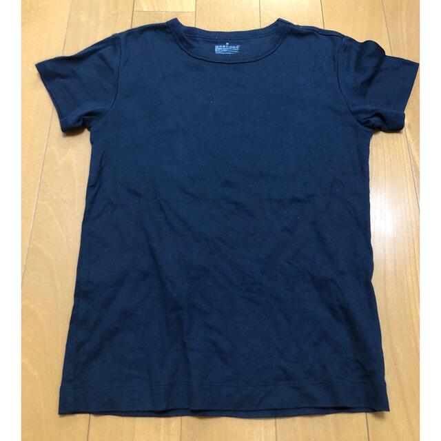 MUJI (無印良品)(ムジルシリョウヒン)の無印良品　汗染みしにくい　Tシャツ レディースのトップス(Tシャツ(半袖/袖なし))の商品写真